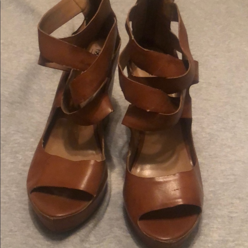 Bandage Wedge Heels